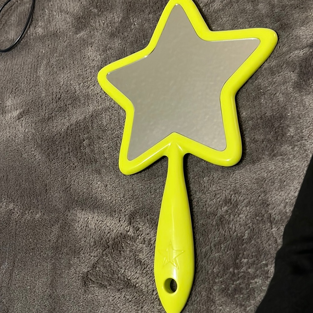 Jeffree Star rare color star mirror almost brand new good condition